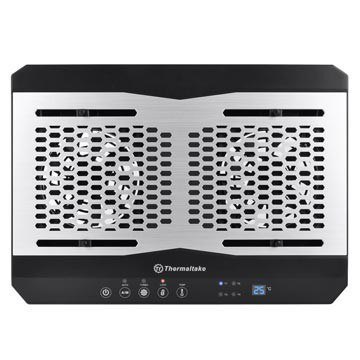 Podkładka chłodząca pod laptop Thermaltake Massive TM CL-N002-PL12BL-A (17.x cala; 2 wentylatory; HUB) Podkładka chłodząca pod laptop Thermaltake Massive TM CL-N002-PL12BL-A (17.x cala; 2 wentylatory; HUB)
