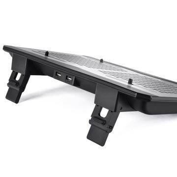 Podkładka chłodząca pod laptop Thermaltake Massive TM CL-N002-PL12BL-A (17.x cala; 2 wentylatory; HUB) Podkładka chłodząca pod laptop Thermaltake Massive TM CL-N002-PL12BL-A (17.x cala; 2 wentylatory; HUB)
