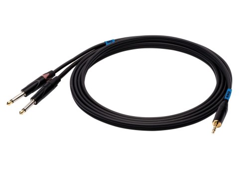 SSQ MIJM3 - jack stereo 3,5mm - 2x jack mono 6,3mm SSQ MIJM3 - jack stereo 3,5mm - 2x jack mono 6,3mm