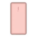 BELKIN POWERBANK 20000 MAH, USB-A C 15W, ROSE GOLD