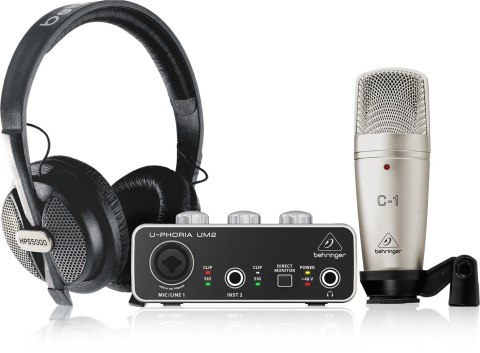 Behringer U-PHORIA STUDIO - Zestaw do homerecordingu Behringer U-PHORIA STUDIO - Zestaw do homerecordingu