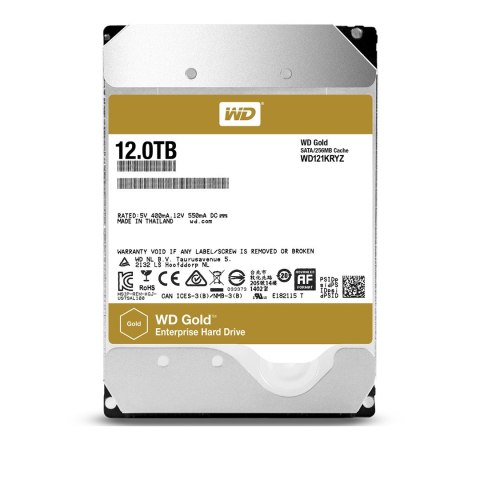Dysk serwerowy HDD WD Gold DC HA750 (12 TB; 3.5"; SATA III) Dysk serwerowy HDD WD Gold DC HA750 (12 TB; 3.5"; SATA III)