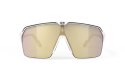 Okulary Rudy Project SPINSHIELD AIR WHITE MATTE - Multilaser Gold