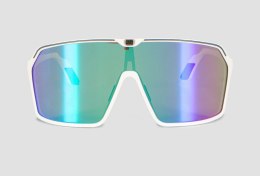 Okulary Rudy Project SPINSHIELD WHITE M / RACING GREEN