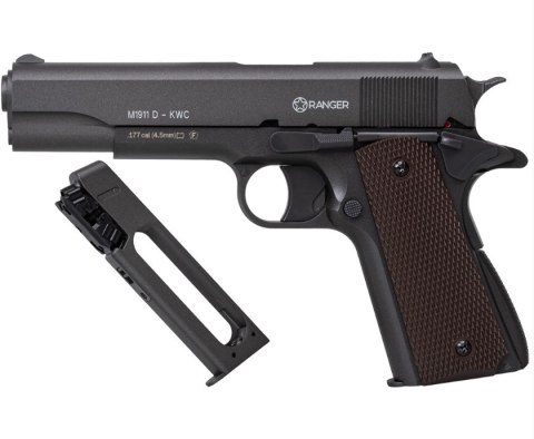 Wiatrówka RANGER M1911 Diabolo KWC kal. 4,5 2x6 strz. METAL SLIDE CO2 Wiatrówka RANGER M1911 Diabolo KWC kal. 4,5 2x6 strz. METAL SLIDE CO2