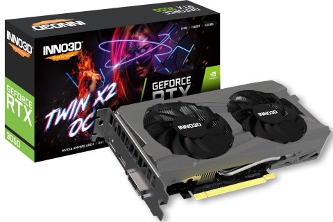 Karta graf. INNO3D GEFORCE RTX 3050 TWIN X2 OC Karta graf. INNO3D GEFORCE RTX 3050 TWIN X2 OC