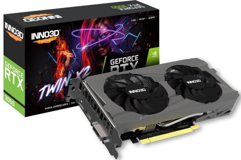 Karta graf. INNO3D GEFORCE RTX 3050 TWIN X2 Karta graf. INNO3D GEFORCE RTX 3050 TWIN X2