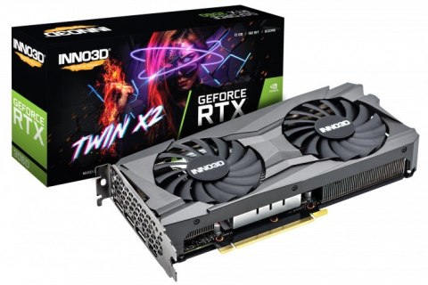 Karta graficzna INNO3D GeForce RTX 3060 TWIN X2 12GB GDDR6 Karta graficzna INNO3D GeForce RTX 3060 TWIN X2 12GB GDDR6