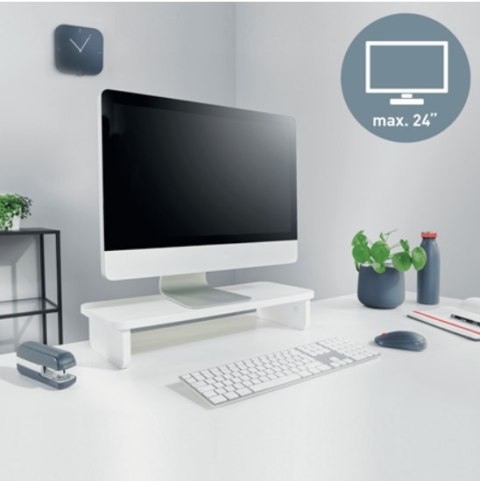 LEITZ Podstawka pod monitor Leitz Ergo, biała LEITZ Podstawka pod monitor Leitz Ergo, biała