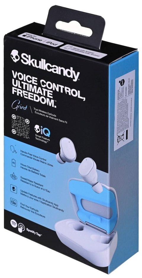 Słuchawki Skullcandy Grind True WirelessLight grey/Blue Słuchawki Skullcandy Grind True WirelessLight grey/Blue