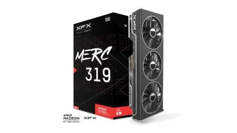 Karta graficzna XFX Radeon RX 7800 XT SPEEDSTER MERC319 BLACK 16GB GDDR6 Karta graficzna XFX Radeon RX 7800 XT SPEEDSTER MERC319 BLACK 16GB GDDR6