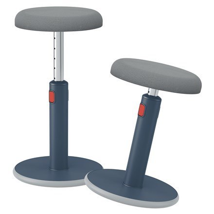 LEITZ Ergonomiczny stołek ERGO COSY, szary LEITZ Ergonomiczny stołek ERGO COSY, szary