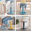 LEITZ Ergonomiczny stołek ERGO COSY, szary