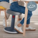 LEITZ Ergonomiczny stołek ERGO COSY, szary