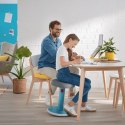 LEITZ Ergonomiczny stołek ERGO COSY, szary