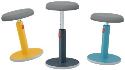 LEITZ Ergonomiczny stołek ERGO COSY, szary LEITZ Ergonomiczny stołek ERGO COSY, szary