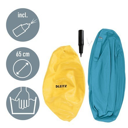 LEITZ Piłka do siedzenia Ergo Cosy, niebieska LEITZ Piłka do siedzenia Ergo Cosy, niebieska