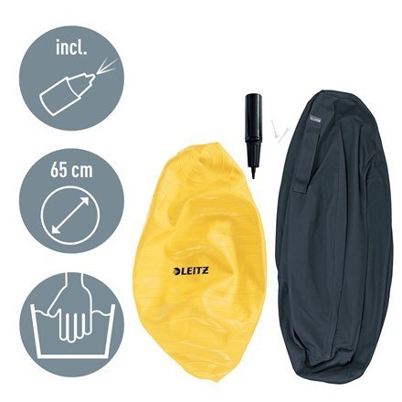 LEITZ Piłka do siedzenia Ergo Cosy, szara LEITZ Piłka do siedzenia Ergo Cosy, szara