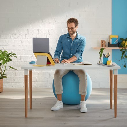 LEITZ Piłka do siedzenia Ergo Cosy, szara LEITZ Piłka do siedzenia Ergo Cosy, szara
