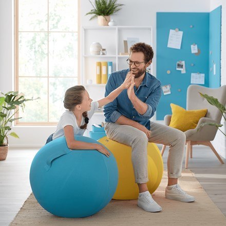 LEITZ Piłka do siedzenia Ergo Cosy, szara LEITZ Piłka do siedzenia Ergo Cosy, szara