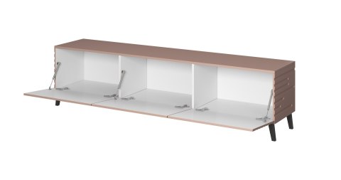 Szafka RTV NOVA 186x40x48 róż mat Szafka RTV NOVA 186x40x48 róż mat