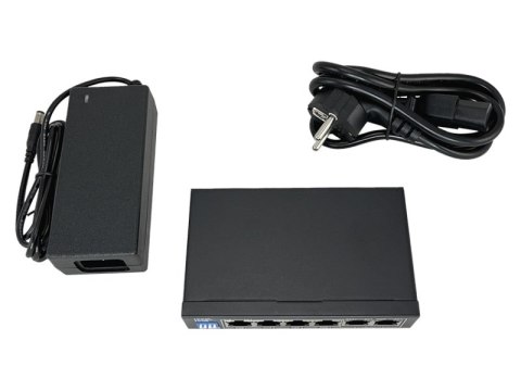 AVIZIO SWITCH NIEZARZĄDZALNY 4 PORTY RJ45 POE 100MB/S + 2 PORTY RJ45 UPLINK 100MB/S (BUDŻET MOCY 60W) AVIZIO SWITCH NIEZARZĄDZALNY 4 PORTY RJ45 POE 100MB/S + 2 PORTY RJ45 UPLINK 100MB/S (BUDŻET MOCY 60W)