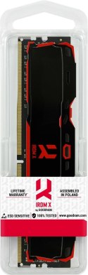 GOODRAM DDR4 32GB PC4-25600 (3200MHz) 16-20-20 DUAL CHANNEL KIT IRDM X BLACK 1024x8 (WYPRZEDAŻ)
