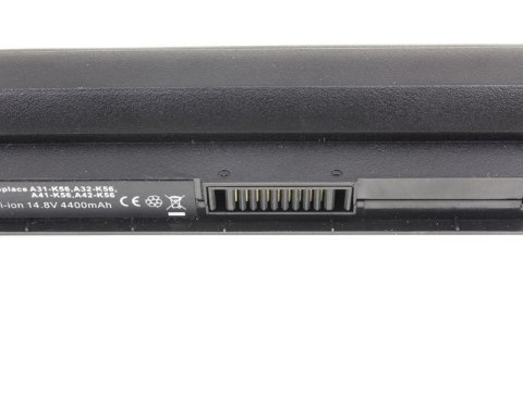 GREEN CELL BATERIA AS62 DO ASUS A41-K56 4400 MAH 14.8V GREEN CELL BATERIA AS62 DO ASUS A41-K56 4400 MAH 14.8V