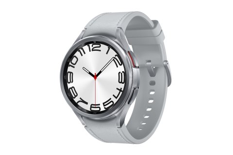 Samsung Galaxy Watch 6 (R965) Classic 47mm LTE, Silver (WYPRZEDAŻ) Samsung Galaxy Watch 6 (R965) Classic 47mm LTE, Silver (WYPRZEDAŻ)