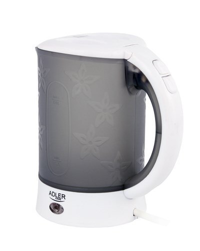 Czajnik elektryczny Adler AD 1268 (600W 0.6l; kolor biały) Czajnik elektryczny Adler AD 1268 (600W 0.6l; kolor biały)