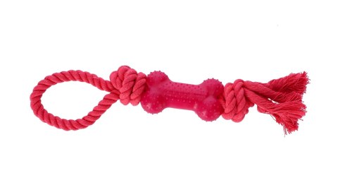 DINGO Sznur z kością denta fresh 30,0cm różowy DINGO Sznur z kością denta fresh 30,0cm różowy