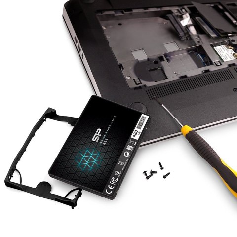 Dysk SSD Silicon Power S55 480GB 2,5" SATA III 560/530 MB/s (SP480GBSS3S55S25) Dysk SSD Silicon Power S55 480GB 2,5" SATA III 560/530 MB/s (SP480GBSS3S55S25)