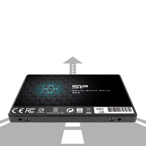 Dysk SSD Silicon Power S55 480GB 2,5" SATA III 560/530 MB/s (SP480GBSS3S55S25) Dysk SSD Silicon Power S55 480GB 2,5" SATA III 560/530 MB/s (SP480GBSS3S55S25)