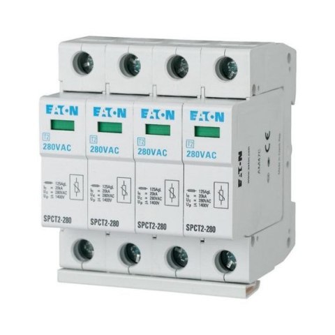 EATON Ogranicznik przepięć 4P 20kA SPCT2-280/4 EATON Ogranicznik przepięć 4P 20kA SPCT2-280/4
