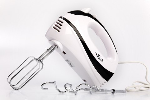 Mikser ręczny Adler AD 4205 (300W; kolor biały, kolor czarny) Mikser ręczny Adler AD 4205 (300W; kolor biały, kolor czarny)