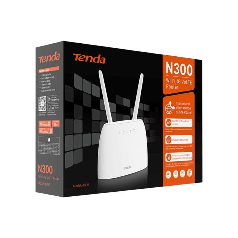 Router Wi-Fi 3G 4G VoLTE N300 Tenda 4G06 Router Wi-Fi 3G 4G VoLTE N300 Tenda 4G06