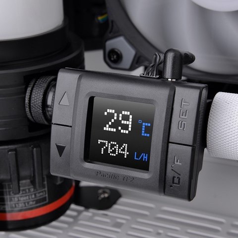 THERMALTAKE TF2 LCD MONITOR TEMP PRZEPŁYW RGB PLUS CL-W275-CU00SW-A THERMALTAKE TF2 LCD MONITOR TEMP PRZEPŁYW RGB PLUS CL-W275-CU00SW-A