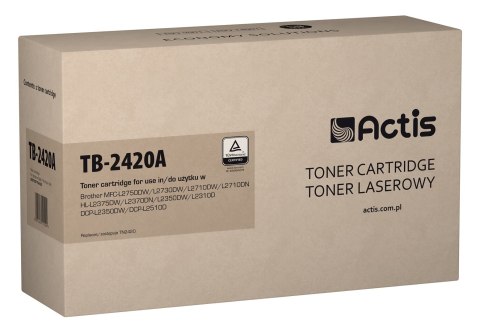 Actis TB-2420A Toner (zamiennik Brother TN-2420A; Supreme; 3000 stron; czarny) Actis TB-2420A Toner (zamiennik Brother TN-2420A; Supreme; 3000 stron; czarny)