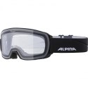 Gogle narciarskie ALPINA M40 NAKISKA BLACK MATT szkło CLEAR S0 (WYPRZEDAŻ)
