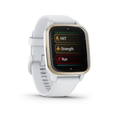 Zegarek sportowy Garmin Venu Sq 2 White/Cream Zegarek sportowy Garmin Venu Sq 2 White/Cream