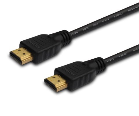 Kabel SAVIO cl-38 (HDMI M - HDMI M; 15m; kolor czarny) Kabel SAVIO cl-38 (HDMI M - HDMI M; 15m; kolor czarny)