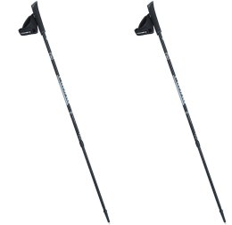 Kije Viking Valo Pro Nordic Walking czarno/srebrne