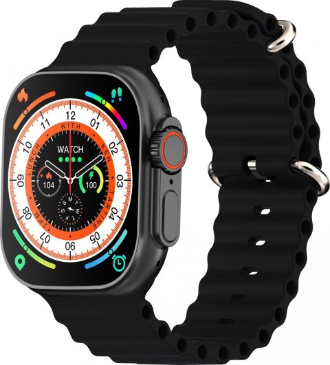 Smartwatch Kiano Watch Solid (black and blue stripe) Smartwatch Kiano Watch Solid (black and blue stripe)