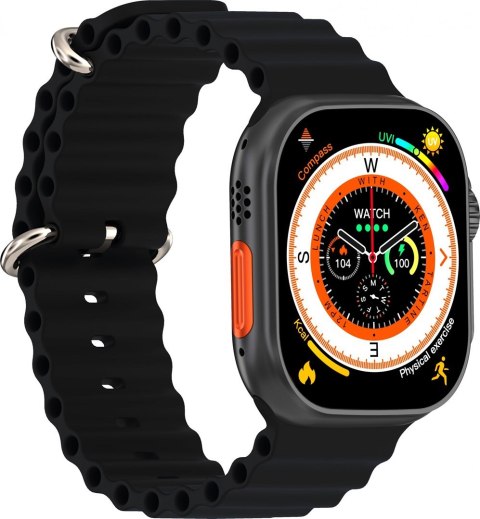 Smartwatch Kiano Watch Solid (black and blue stripe) Smartwatch Kiano Watch Solid (black and blue stripe)