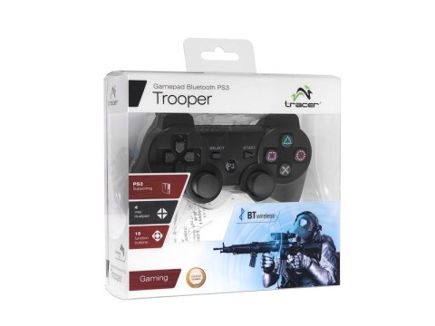 Gamepad Tracer TRAJOY43869 (PS3; kolor czarny) Gamepad Tracer TRAJOY43869 (PS3; kolor czarny)