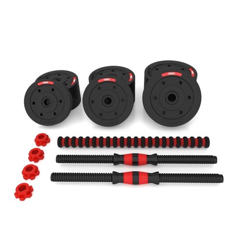 Sztangielki-Sztanga 2w1 SGP20 HMS 20 kg Sztangielki-Sztanga 2w1 SGP20 HMS 20 kg
