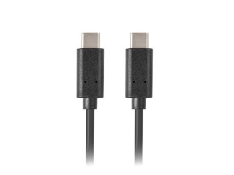 Kabel Lanberg CA-CMCM-10CU-0005-BK (USB 2.0 typu C - USB 2.0 typu C ; 0,50m; kolor czarny) Kabel Lanberg CA-CMCM-10CU-0005-BK (USB 2.0 typu C - USB 2.0 typu C ; 0,50m; kolor czarny)