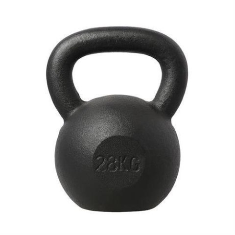 Kettlebell żeliwny 28kg HMS KZG28 Kettlebell żeliwny 28kg HMS KZG28