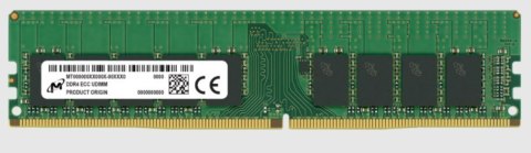 Micron UDIMM ECC 16GB DDR4 2Rx8 3200MHz PC4-25600 MTA18ASF2G72AZ-3G2 Micron UDIMM ECC 16GB DDR4 2Rx8 3200MHz PC4-25600 MTA18ASF2G72AZ-3G2