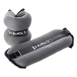 Obciążniki na ręce i nogi 2 x 2 kg HMS OB05 GRAY